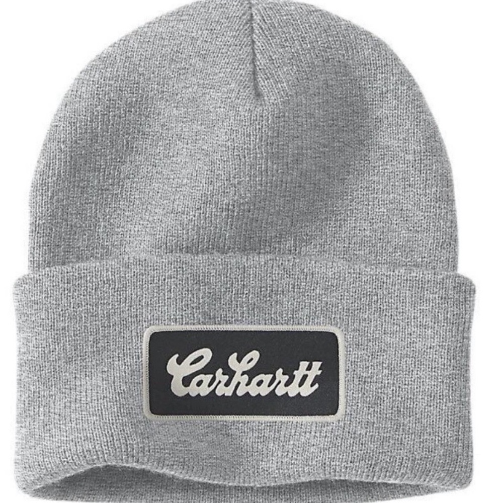 Carhartt Light Gray Knit Hat
